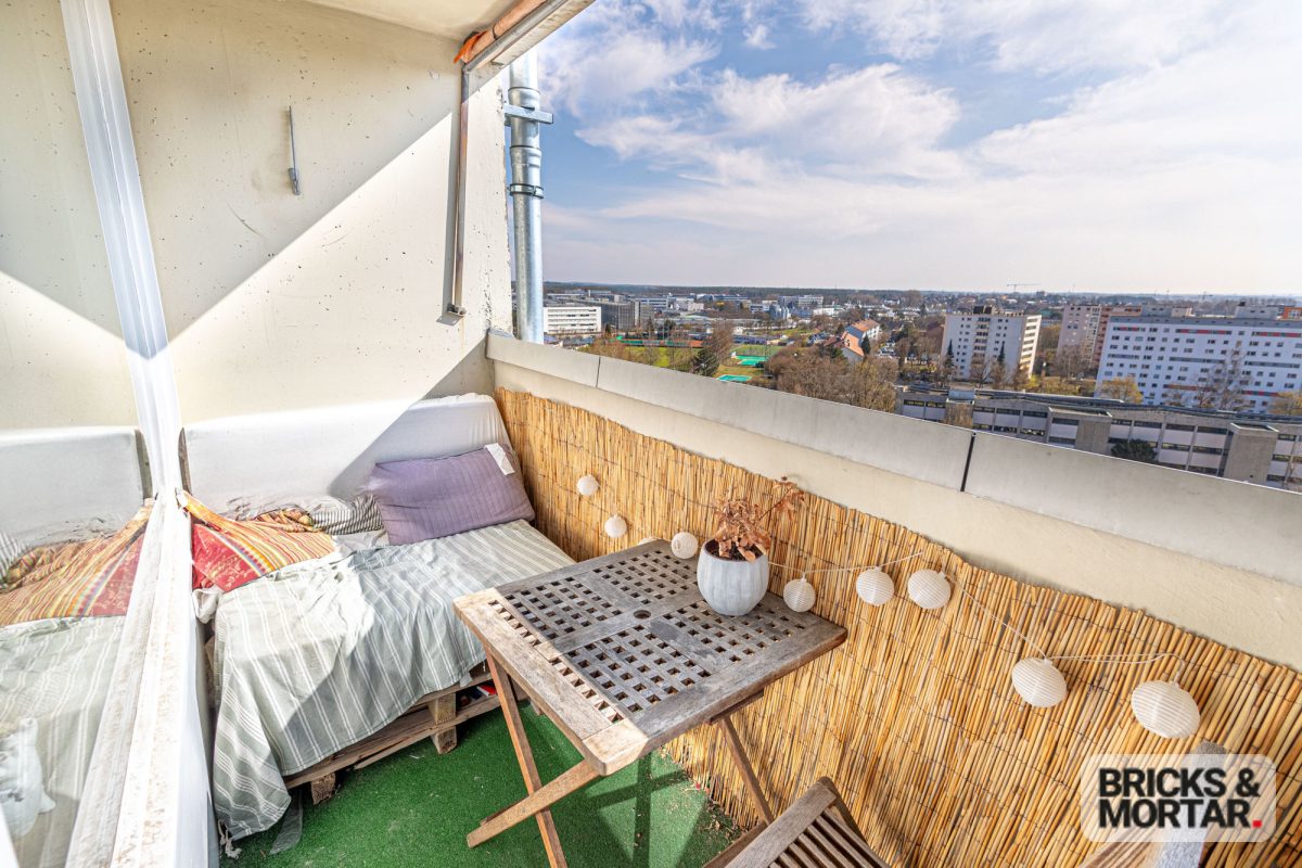 Immobilienangebot - Erlangen - Alle - 3-Zimmerwohnung im 13. OG mit traumhaften Ausblick über Erlangen