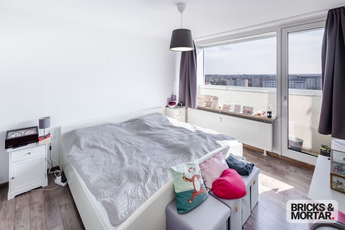 Immobilienangebot - Erlangen - Alle - 3-Zimmerwohnung im 13. OG mit traumhaften Ausblick über Erlangen