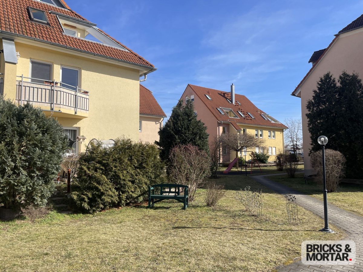 Immobilienangebot - Weinböhla - Alle - Attraktive 1-Zimmer-Wohnung mit Balkon in gepflegter Wohnanlage – sofort bezugsfrei