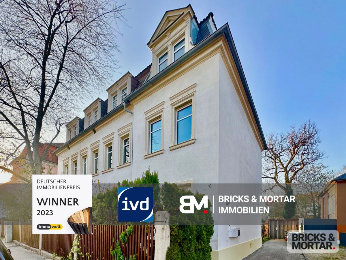 Immobilienangebot - Dresden - Alle - Hell, ruhig, gut geschnitten – 3-Zimmer-Wohnung mit Wohlfühlfaktor im gepflegten Mehrfamilienhaus