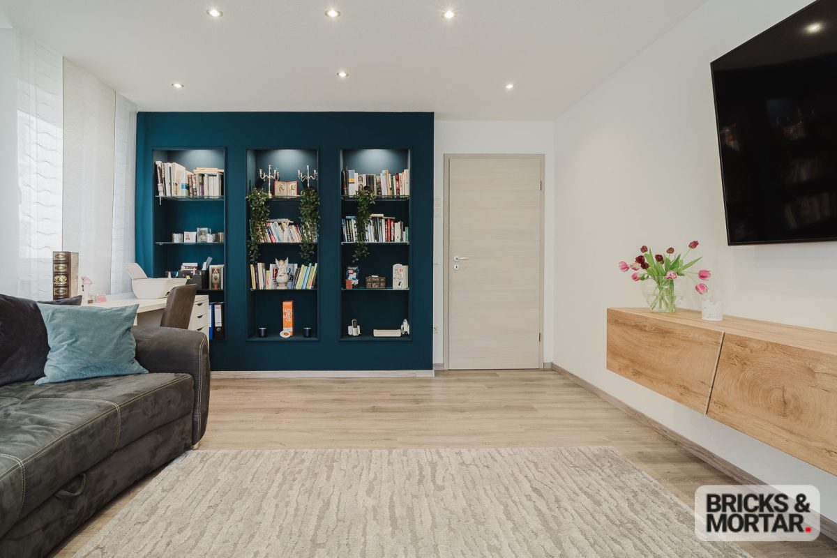 Immobilienangebot - Nittendorf - Alle - Wohnen mit Mehrwert – Stilvolle 3,5-Zimmer-Wohnung mit Terrasse & TG-Stellplatz