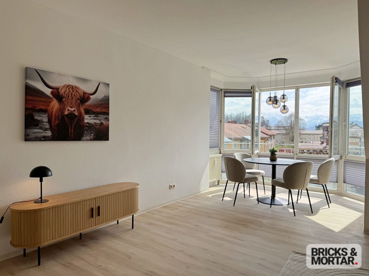 Immobilienangebot - Sonthofen - Alle - Mit dem Aufzug zum Alpenblick - 2-Zimmer-Wohnung und TG-Stellplatz