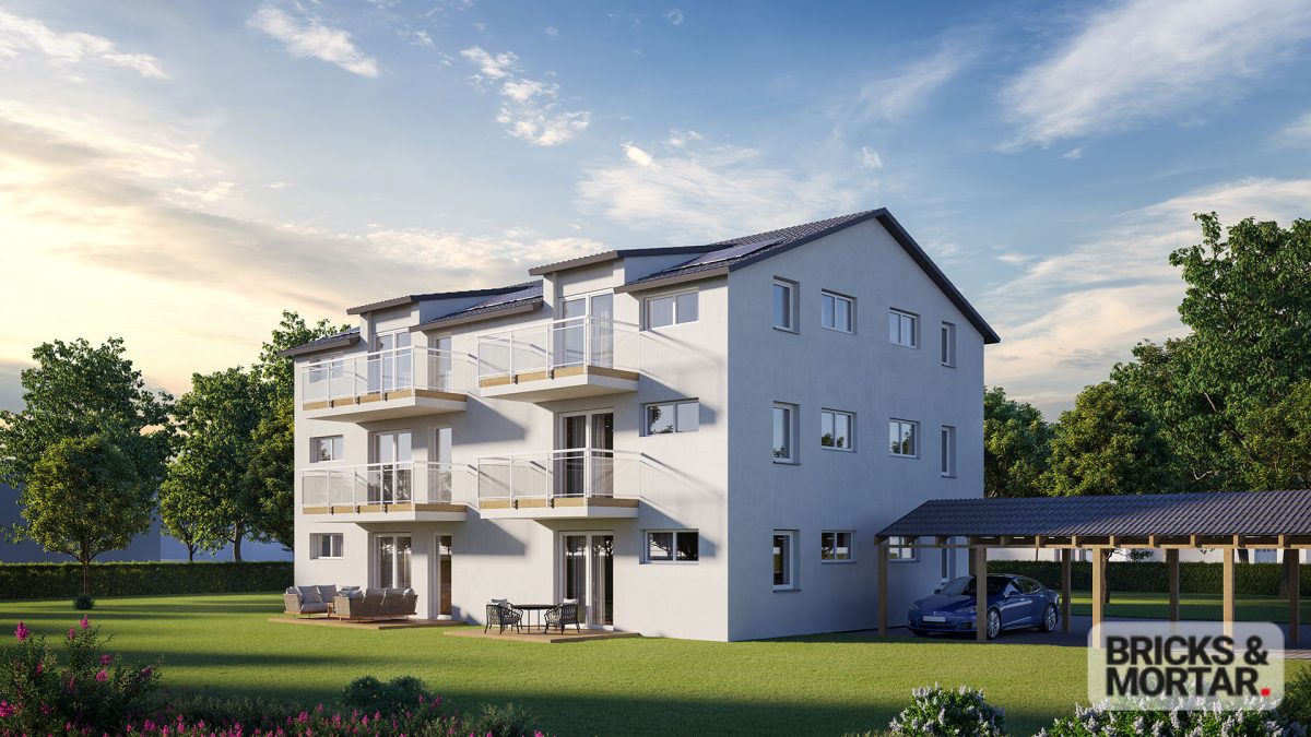 Immobilienangebot - Deiningen - Alle - Provisionsfreie Neubau Wohnung - Großzügige 4,5 Zi.-Wohnung mit Balkon im Dachgeschoss
