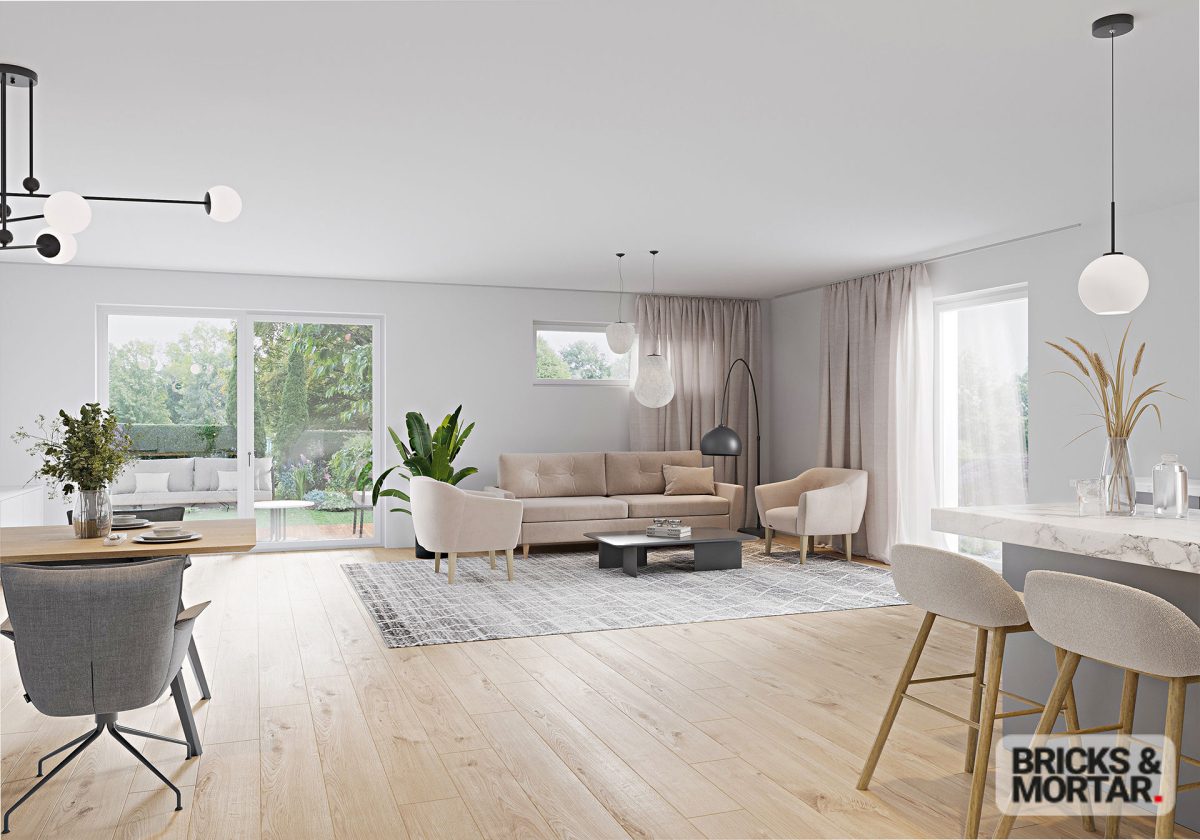 Immobilienangebot - Deiningen - Alle - Provisionsfreie Neubau Wohnung - Großzügige 4,5 Zi.-Wohnung mit Balkon im Dachgeschoss