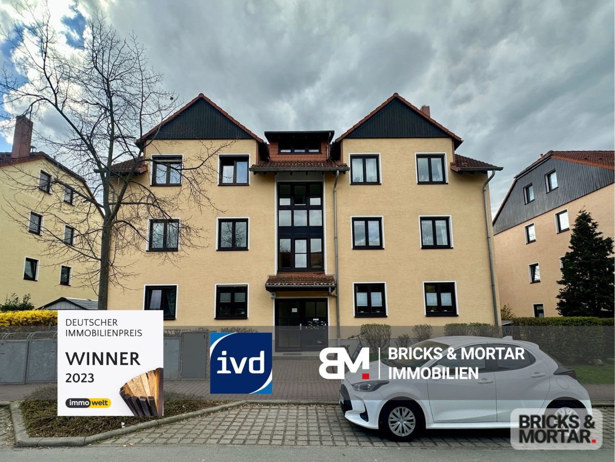 Immobilienangebot - Machern - Alle - Viel Platz auf zwei Ebenen – Maisonettewohnung mit Balkon, Garage und Keller