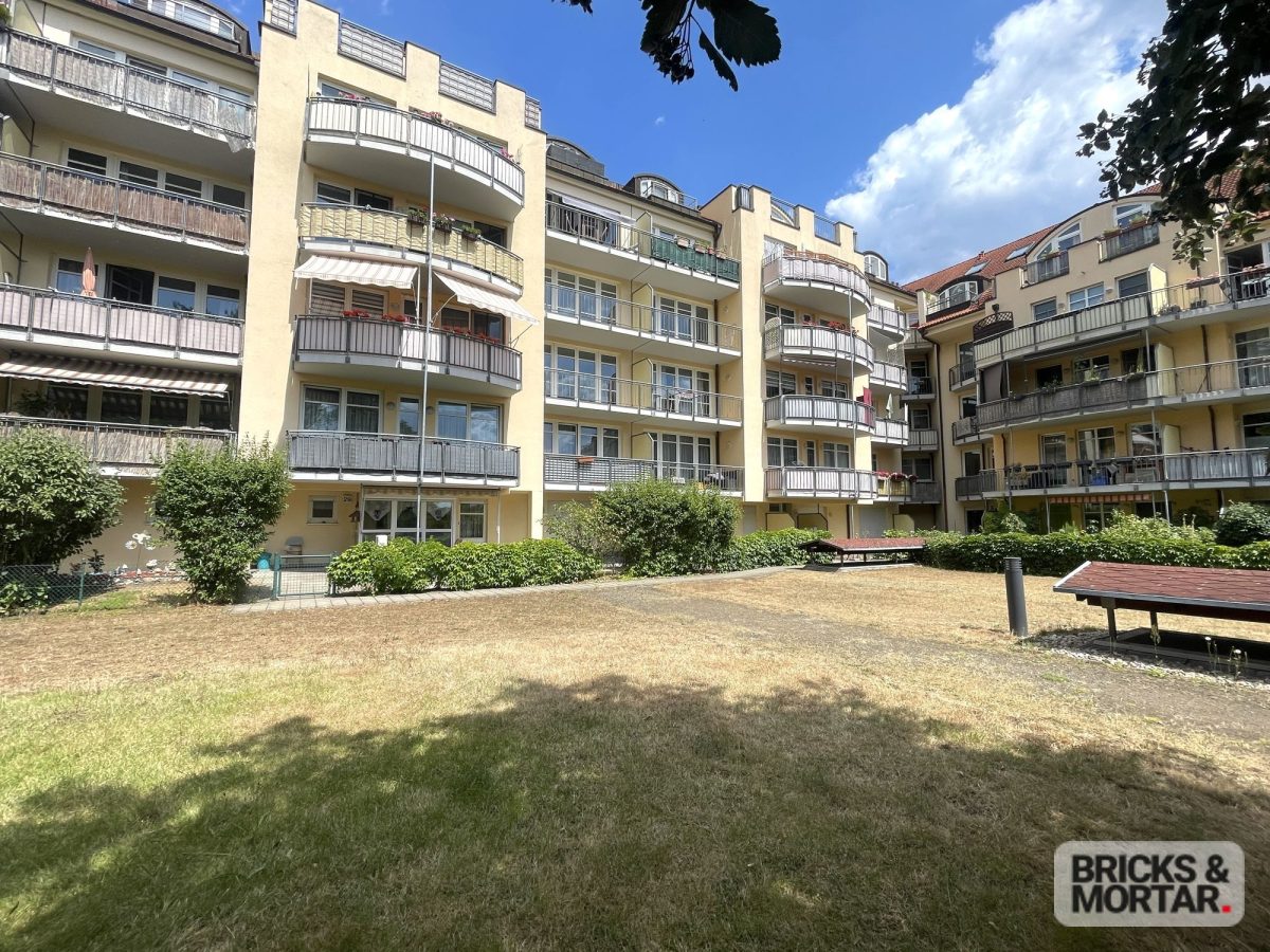 Immobilienangebot - Leipzig / Leutzsch - Alle - Stilvolle 2-Zimmer-Wohnung mit durchdachtem Grundriss & TG-Stellplatz