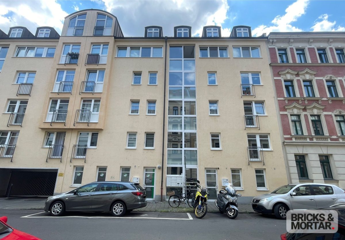 Immobilienangebot - Leipzig / Leutzsch - Alle - Stilvolle 2-Zimmer-Wohnung mit durchdachtem Grundriss & TG-Stellplatz