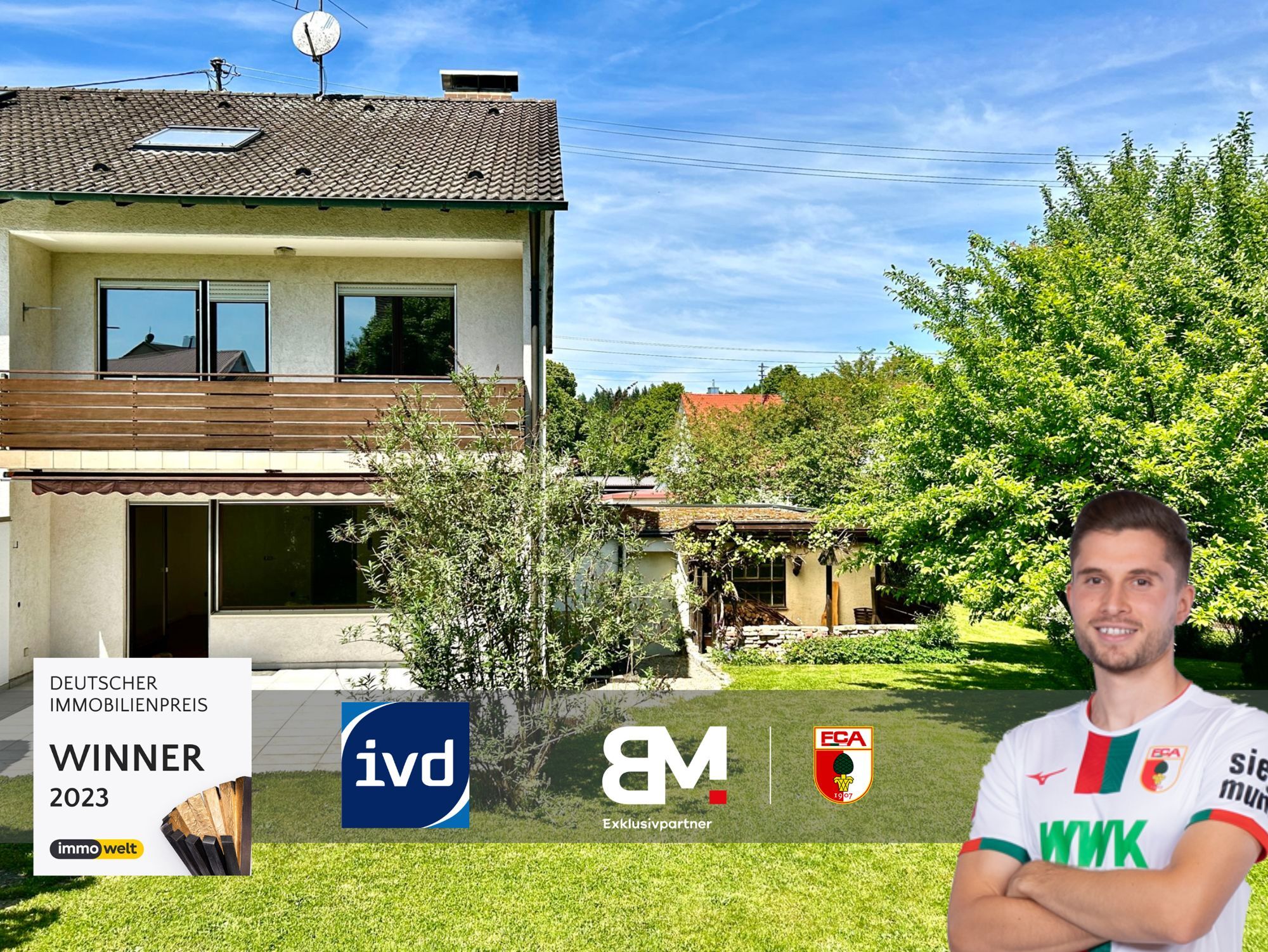 Immobilienangebot - Diedorf / Biburg - Alle - Ihr Familienparadies – Doppelhaushälfte mit 149 m² und tollem Garten bei Diedorf / Biburg