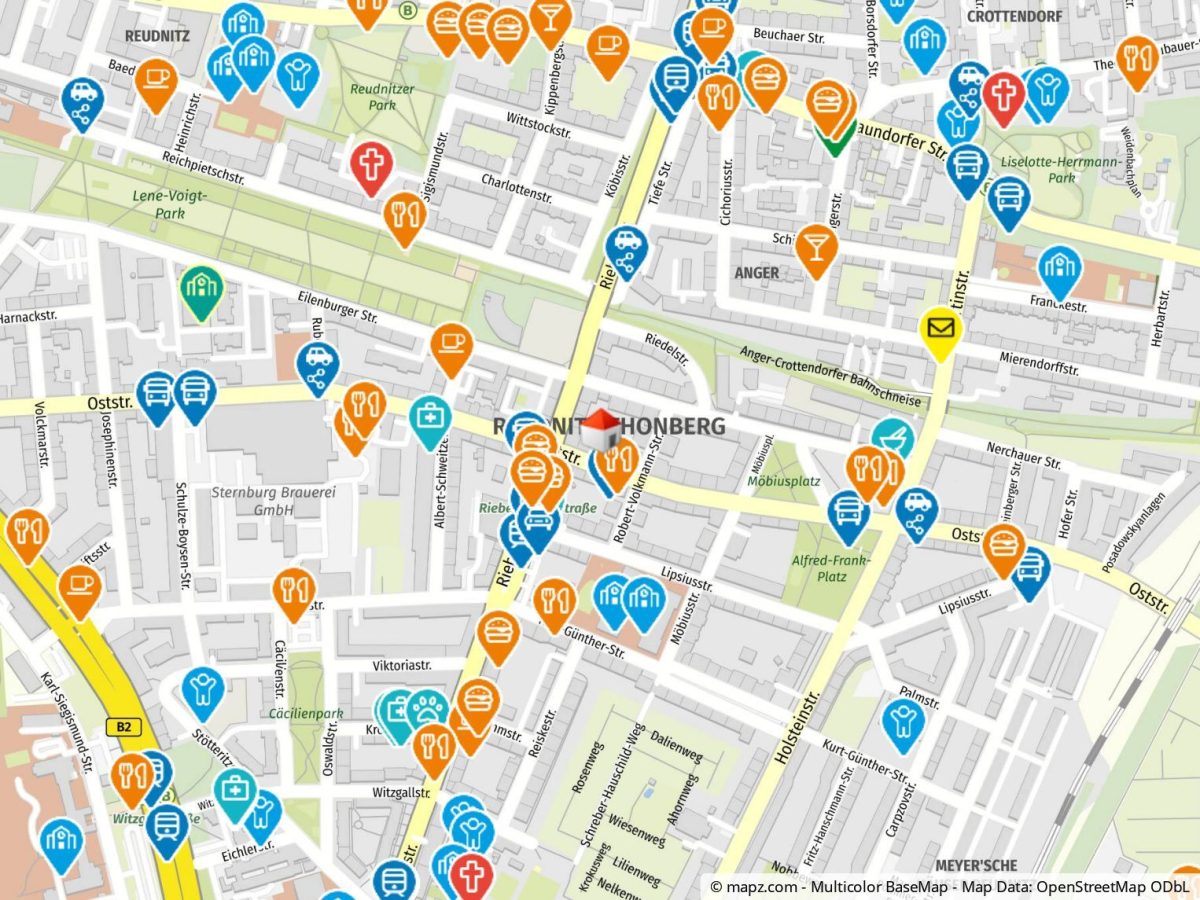 Immobilienangebot - Leipzig - Alle - Helle und gepflegte 3-Zimmer-Wohnung mit Balkon ins Grüne