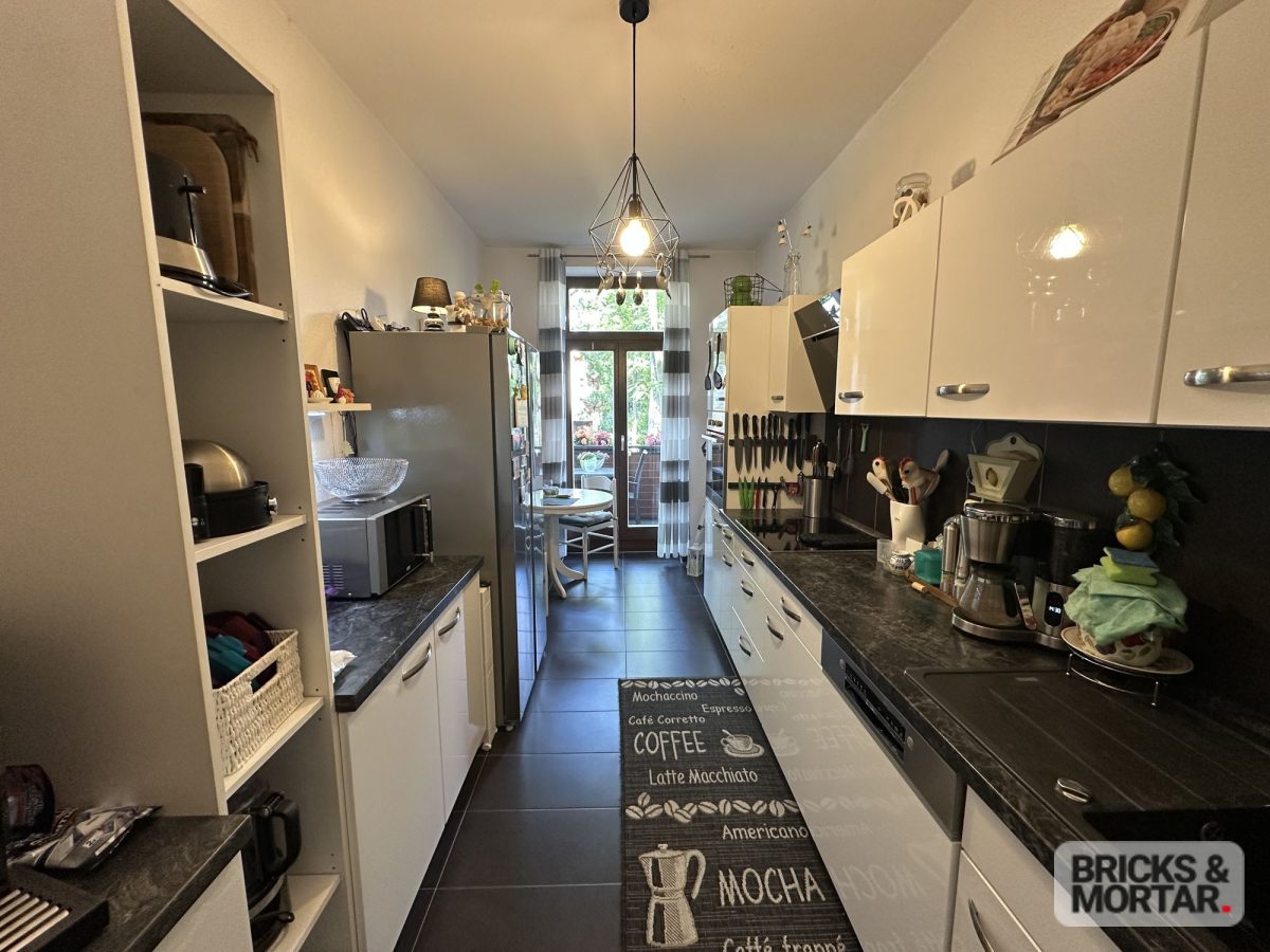 Immobilienangebot - Leipzig - Alle - Helle und gepflegte 3-Zimmer-Wohnung mit Balkon ins Grüne