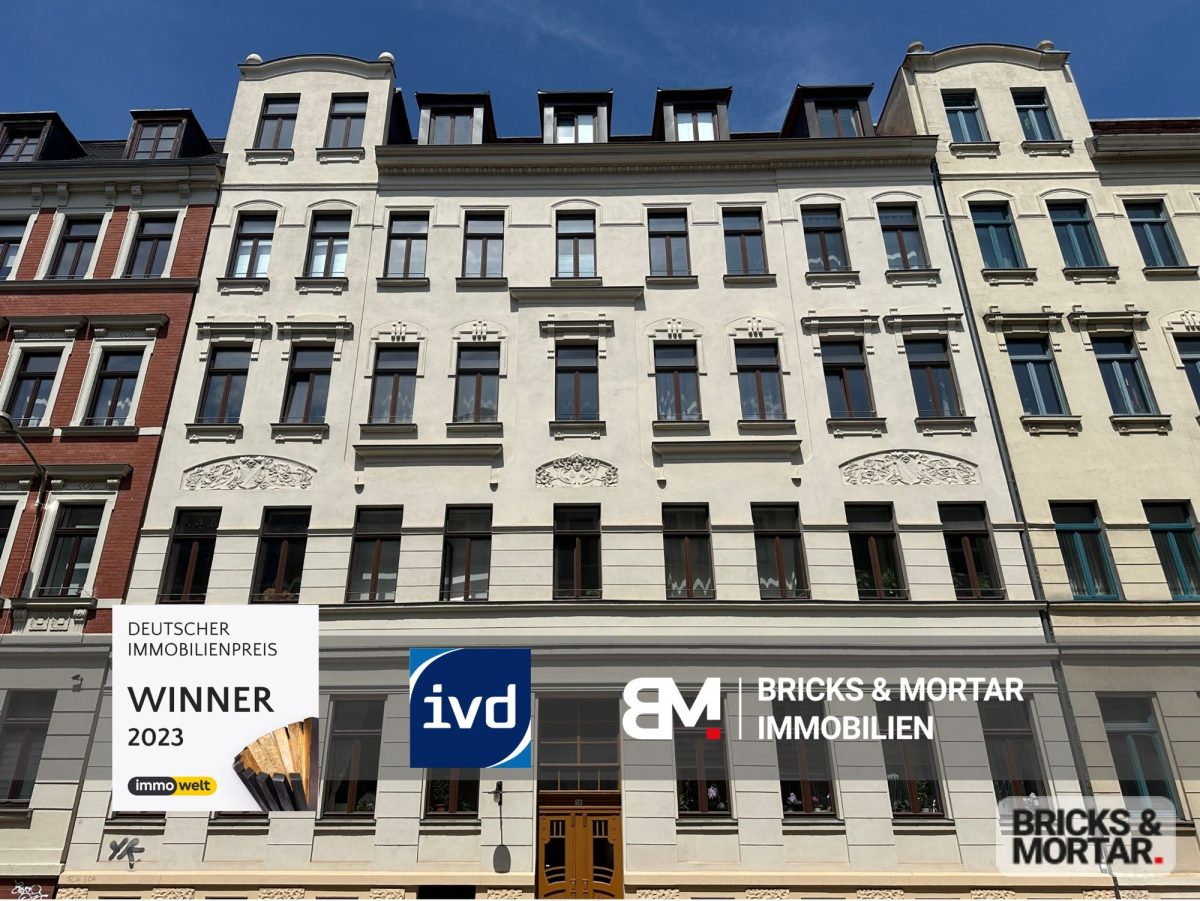 Immobilienangebot - Leipzig - Alle - Helle und gepflegte 3-Zimmer-Wohnung mit Balkon ins Grüne