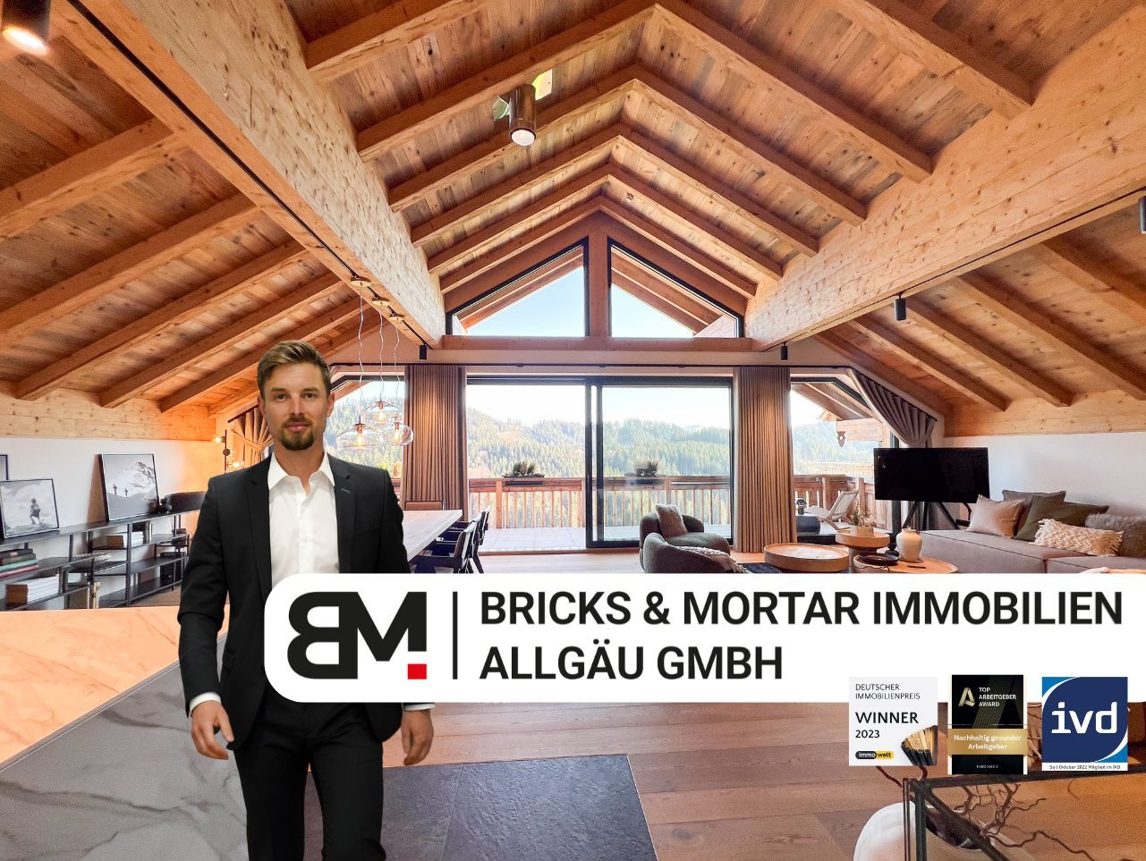 Immobilienangebot - Weitnau - Alle - Exklusive Neubau Chalet-Villa auf höchstem Niveau in ruhiger Lage im Allgäu