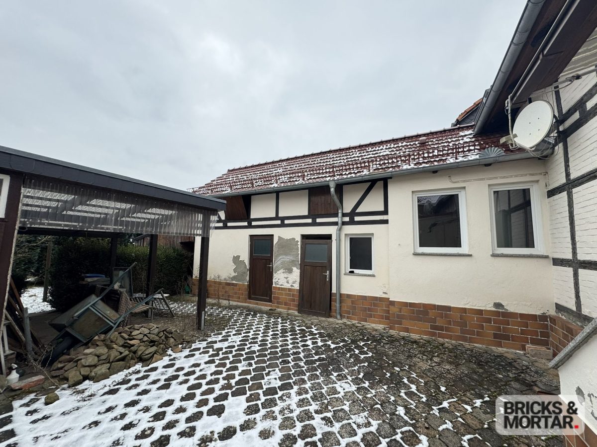 Immobilienangebot - Harztor-Niedersachswerfen - Alle - Solide Basis, viel Potenzial – hier sind Macher gefragt, die Wohnträume umsetzen wollen!