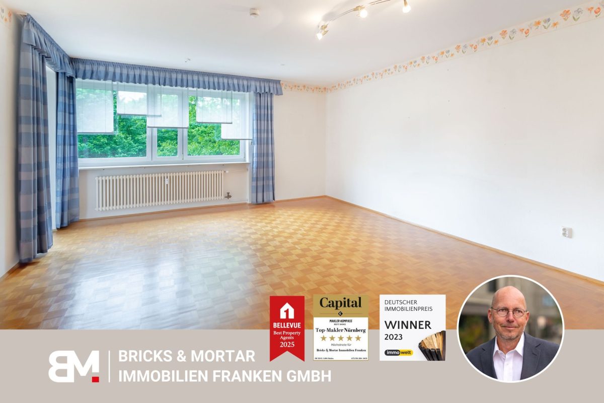 Immobilienangebot - Nürnberg - Alle - 4-Zimmerwohnung in grüner Lage in Langwasser mit TG-Stellplatz