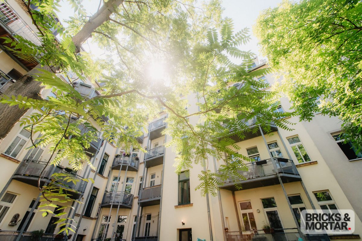Immobilienangebot - Leipzig / Leipzig Südvorstadt - Alle - Historisches Flair & moderner Komfort - Altbauwohnung mit Balkon