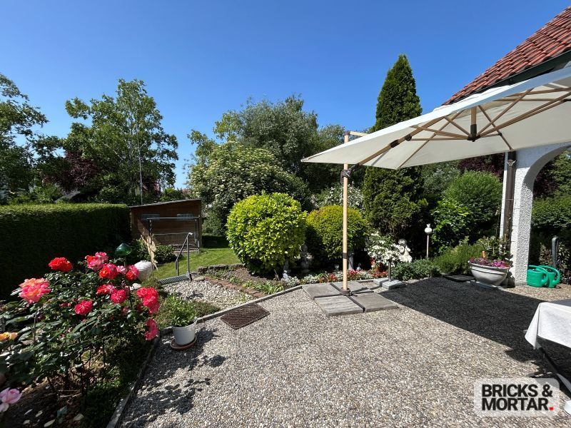Immobilienangebot - Affing / Mühlhausen - Alle - 3-Zimmer-Gartenwohnung mit großzügigem Raumangebot und exklusivem Gartenanteil in ruhiger Wohnlage
