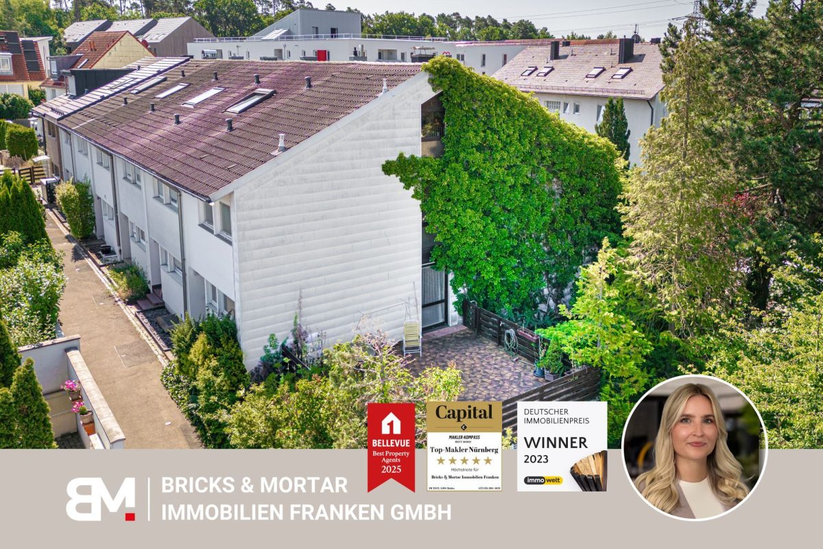 Immobilienangebot - Nürnberg - Alle - Großzügiges Reiheneckhaus in Nürnberg-Katzwang mit Sanierungsbedarf