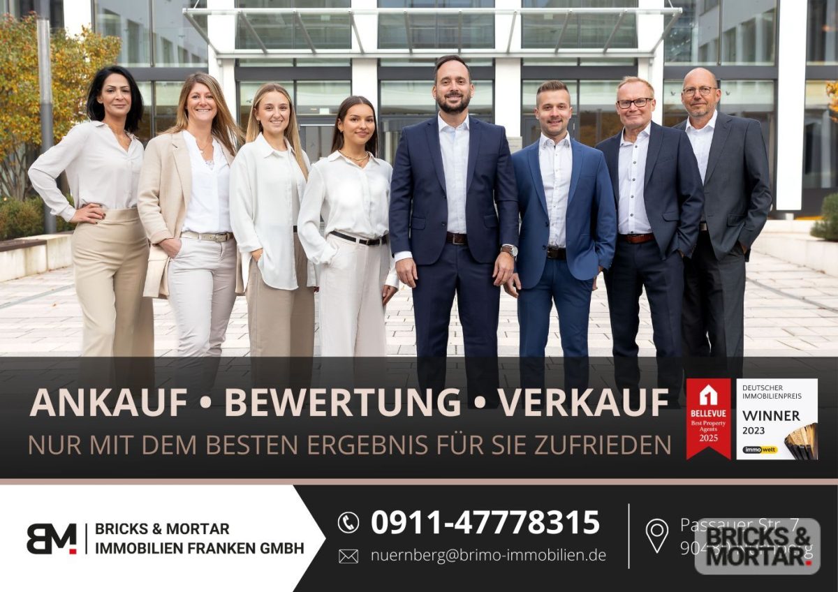 Immobilienangebot - Nürnberg - Alle - Moderne 4-Zimmer-Wohnung mit Balkon und Aufzug in der Gartenstadt Nürnberg