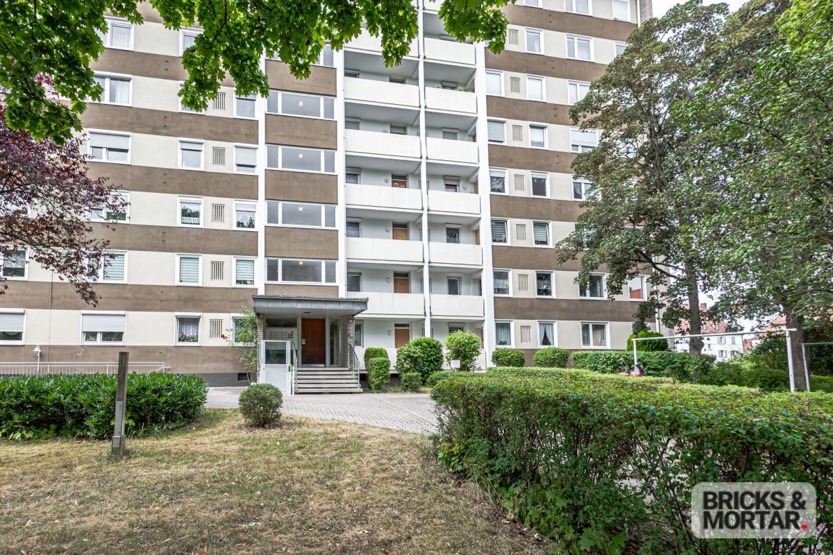 Immobilienangebot - Nürnberg - Alle - Moderne 4-Zimmer-Wohnung mit Balkon und Aufzug in der Gartenstadt Nürnberg
