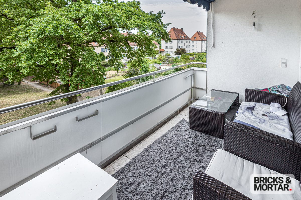 Immobilienangebot - Nürnberg - Alle - Moderne 4-Zimmer-Wohnung mit Balkon und Aufzug in der Gartenstadt Nürnberg