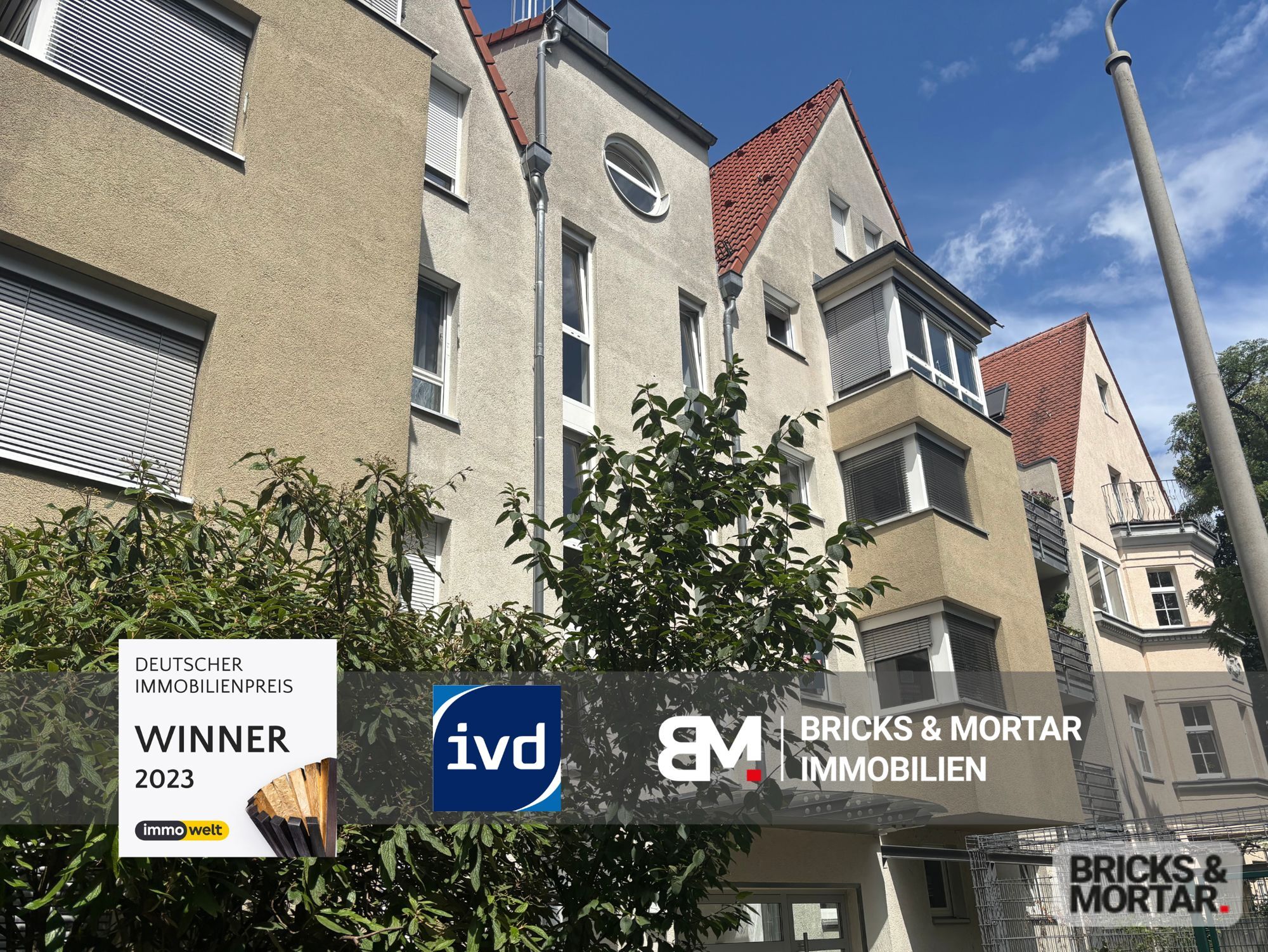 Immobilienangebot - Leipzig / Gohlis-Süd - Alle - Wohnen am Rosental – 2-Zimmer-Wohnung mit Balkon in bester Lage