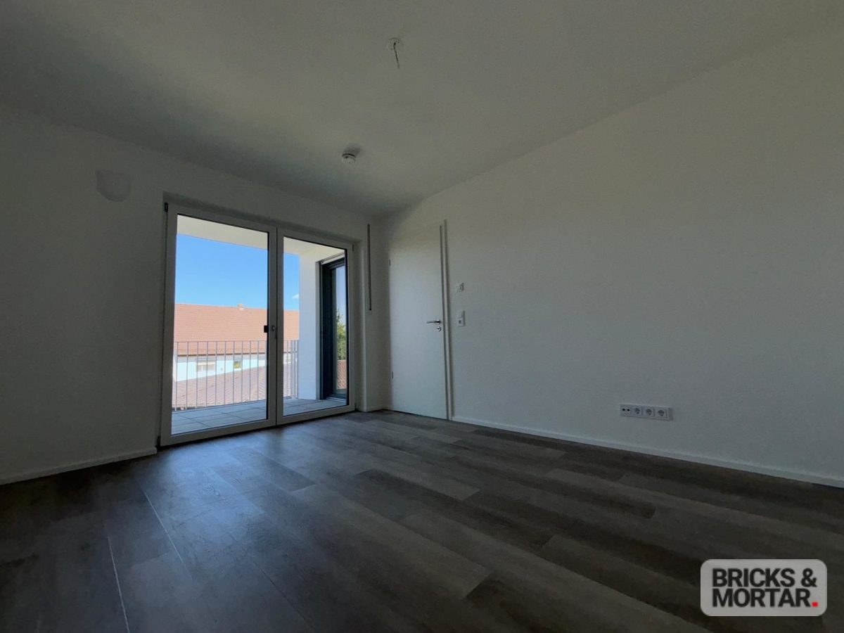 Immobilienangebot - Zusmarshausen - Alle - Moderne 2-Zimmer-Neubauwohnung mit Balkon zur Miete im Zentrum von Zusmarshausen – Erstbezug