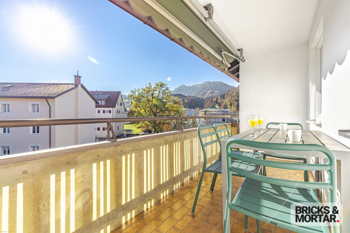 Immobilienangebot - Blaichach - Alle - PROVISIONSFREI - 5% Rendite oder Eigennutz I Leerstehende & modernisierte 2 Zimmer Wohnung in Blaichach