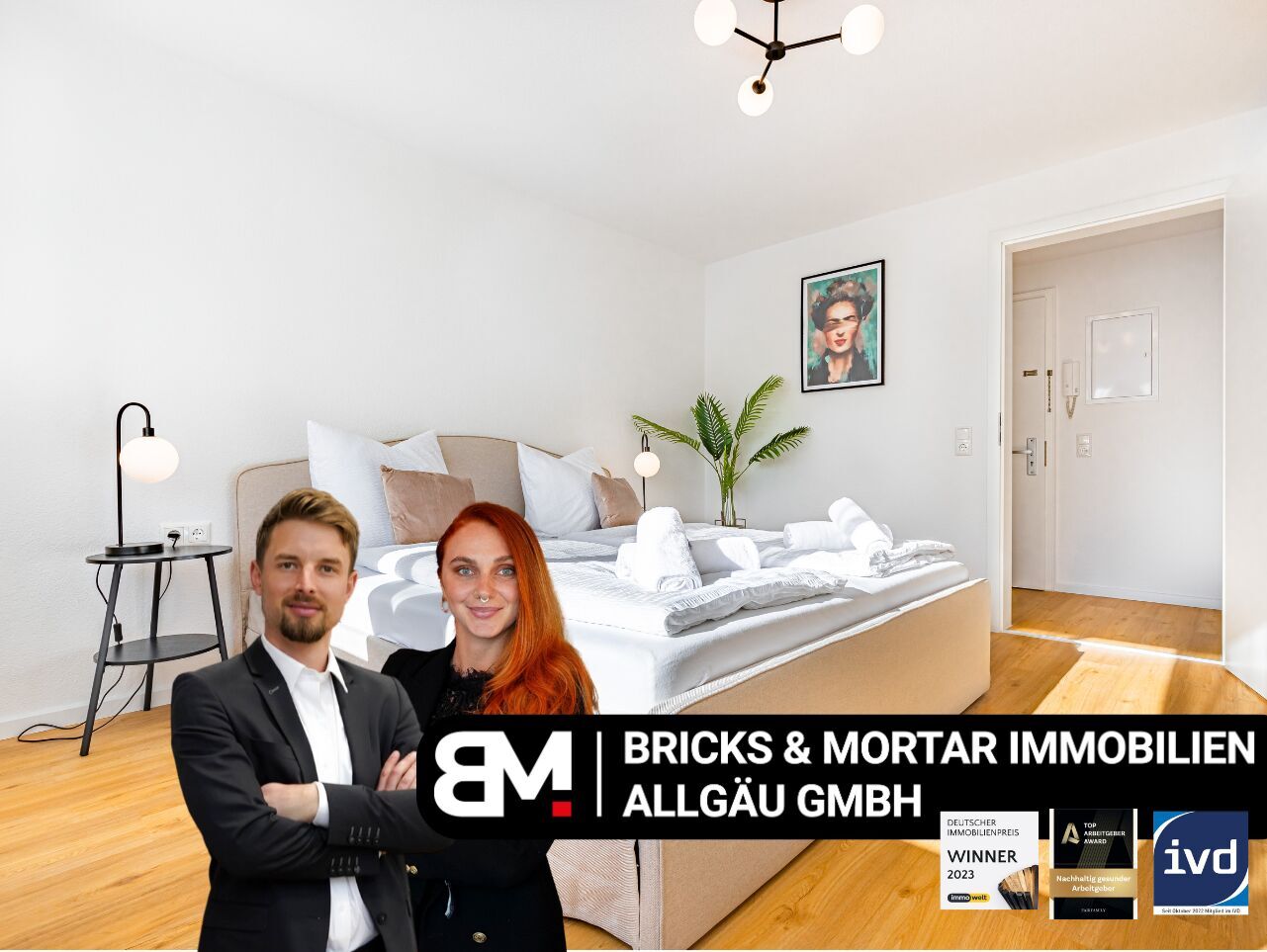 Immobilienangebot - Blaichach - Alle - PROVISIONSFREI - 5% Rendite oder Eigennutz I Leerstehende & modernisierte 2 Zimmer Wohnung in Blaichach