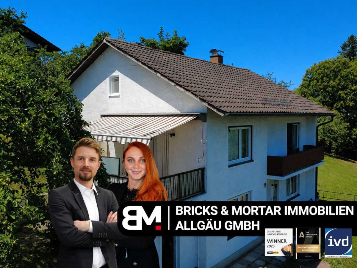 Immobilienangebot - Kempten - Alle - Viel Platz, viele Möglichkeiten: 7-Zimmer-Haus mit Garten & Ausbaupotenzial