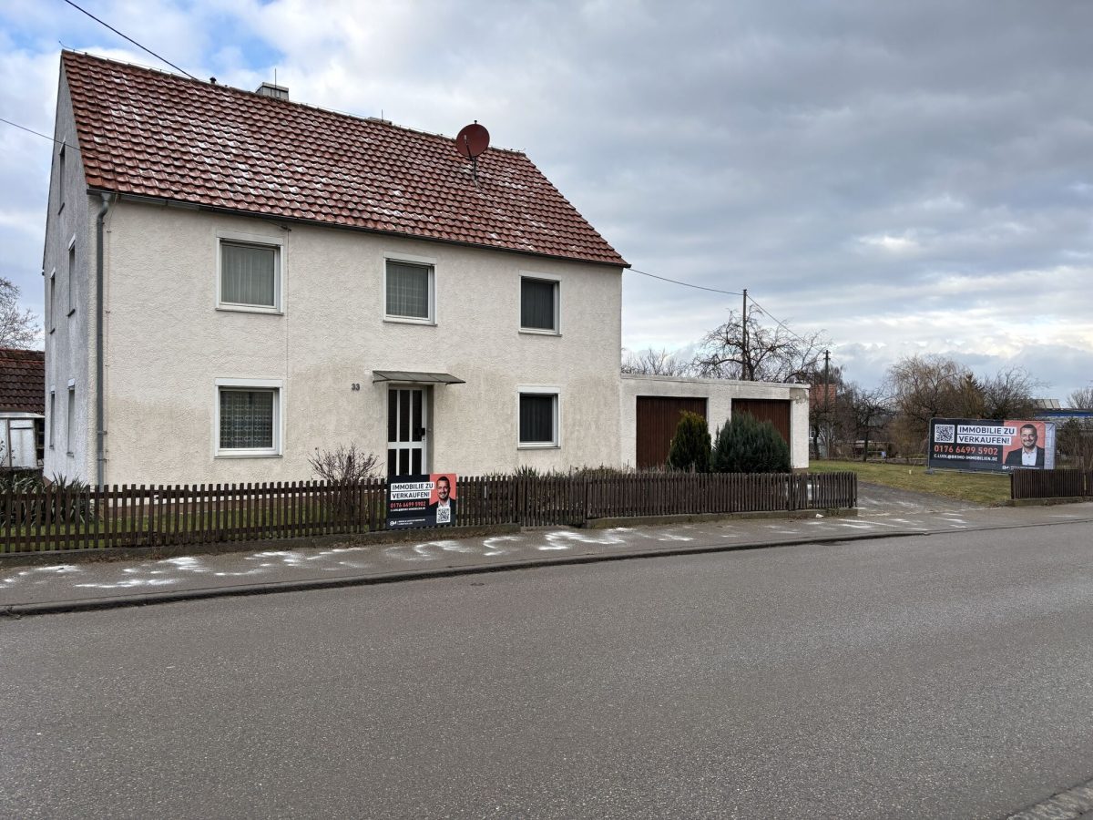 Immobilienangebot - Dinkelscherben / Ried - Alle - Familienglück mit Raum für Ideen – großzügiges Anwesen in Ried bei Dinkelscherben