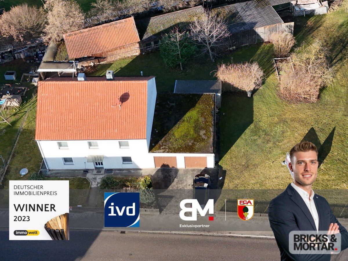 Immobilienangebot - Dinkelscherben / Ried - Alle - Familienglück mit Raum für Ideen – großzügiges Anwesen in Ried bei Dinkelscherben
