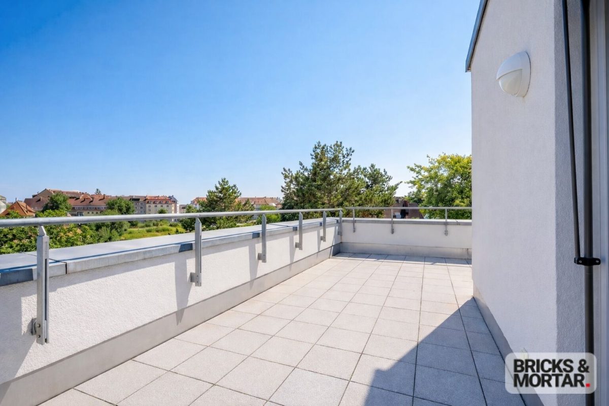 Immobilienangebot - Nürnberg - Alle - Seniorengerechte 2-Zimmerwohnung mit großer Dachterrasse für Eigennutz oder Kapitalanlage