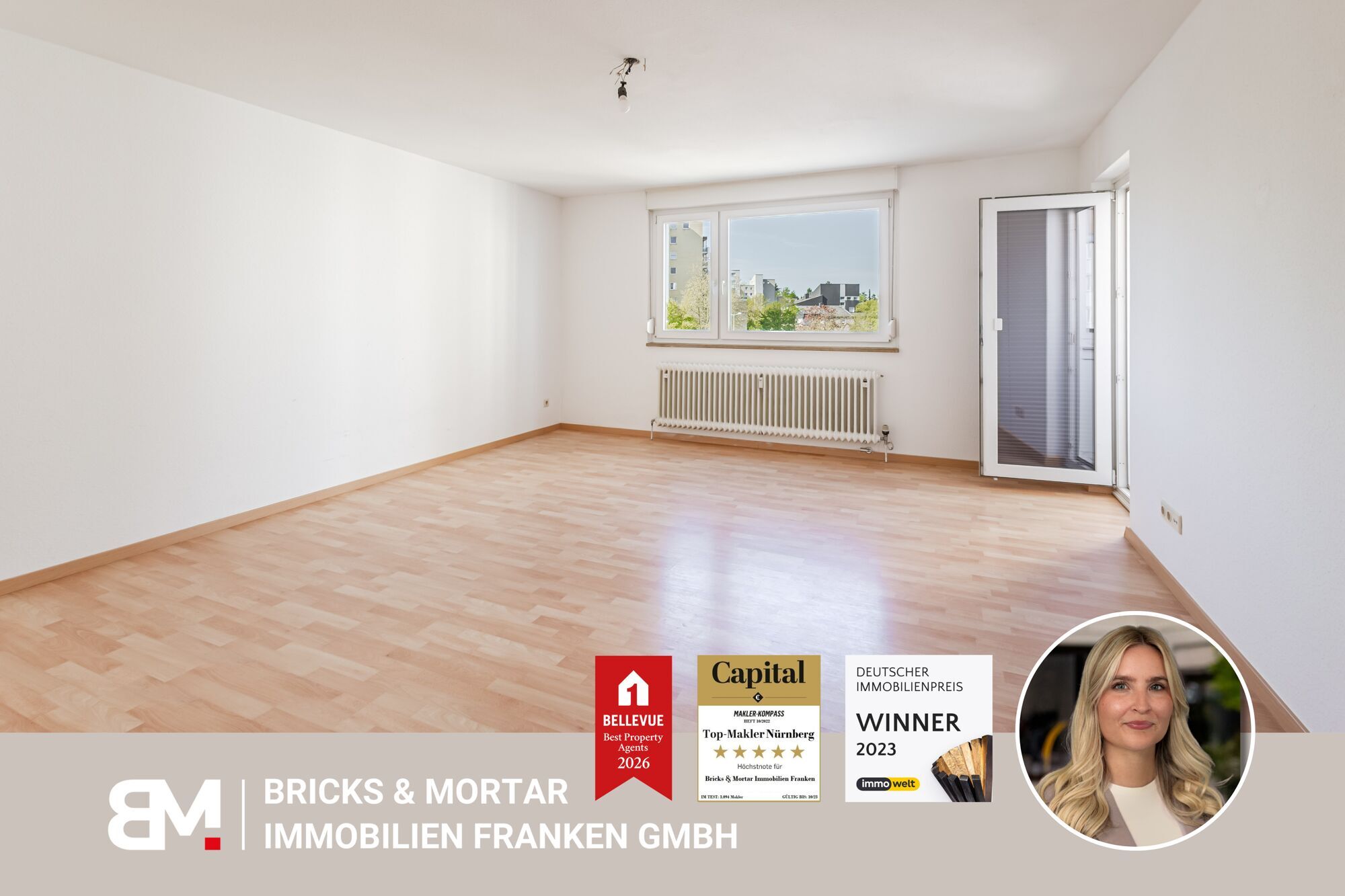 Immobilienangebot - Stein - Alle - 2-Zimmer | Balkon | Fernwärme | Energieklasse C – Wohnen oder Anlegen, beides möglich