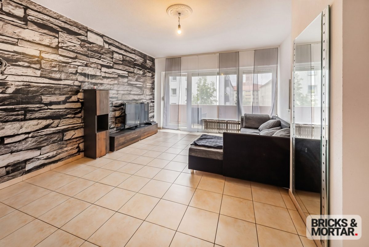 Immobilienangebot - Nürnberg - Alle - Helle 3-Zimmer-Wohnung mit Einzelgarage und 2 Balkonen in Nürnberg