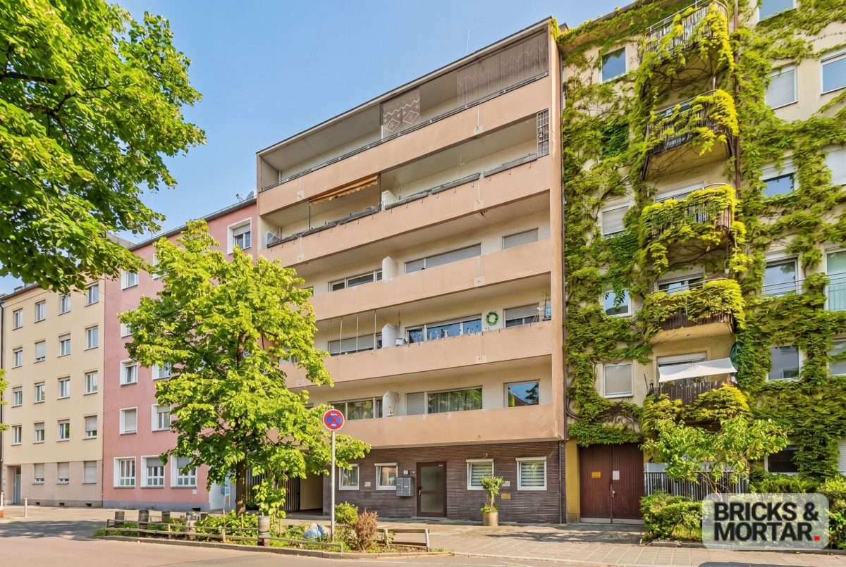 Immobilienangebot - Nürnberg - Alle - Helle 3-Zimmer-Wohnung mit Einzelgarage und 2 Balkonen in Nürnberg