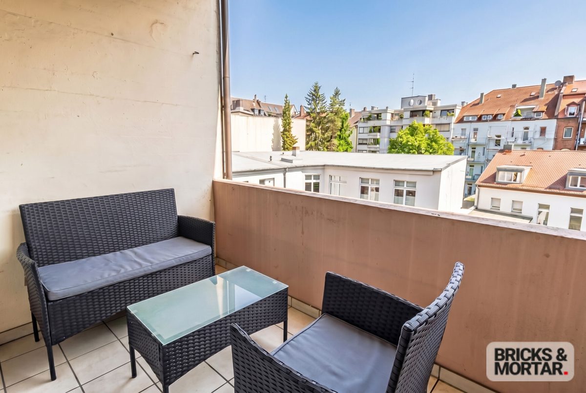 Immobilienangebot - Nürnberg - Alle - Helle 3-Zimmer-Wohnung mit Einzelgarage und 2 Balkonen in Nürnberg