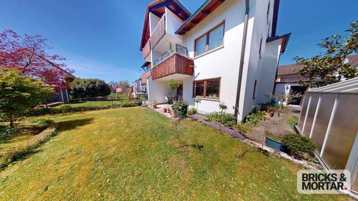 Immobilienangebot - Nersingen / Oberfahlheim - Alle - Charmante Erdgeschosswohnung mit Garten und Terrasse – attraktive Investmentchance