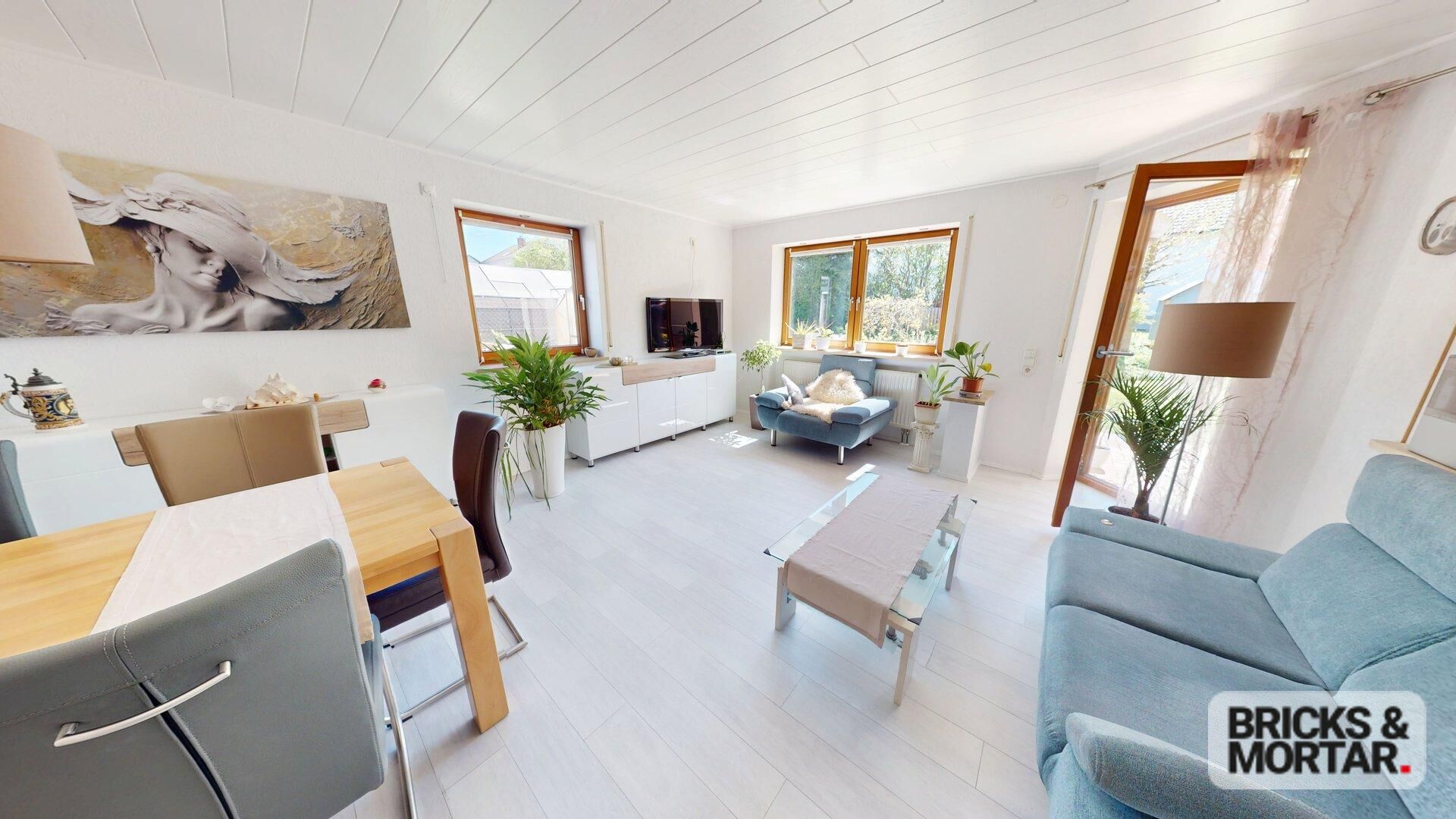 Immobilienangebot - Nersingen / Oberfahlheim - Alle - Charmante Erdgeschosswohnung mit Garten und Terrasse – attraktive Investmentchance
