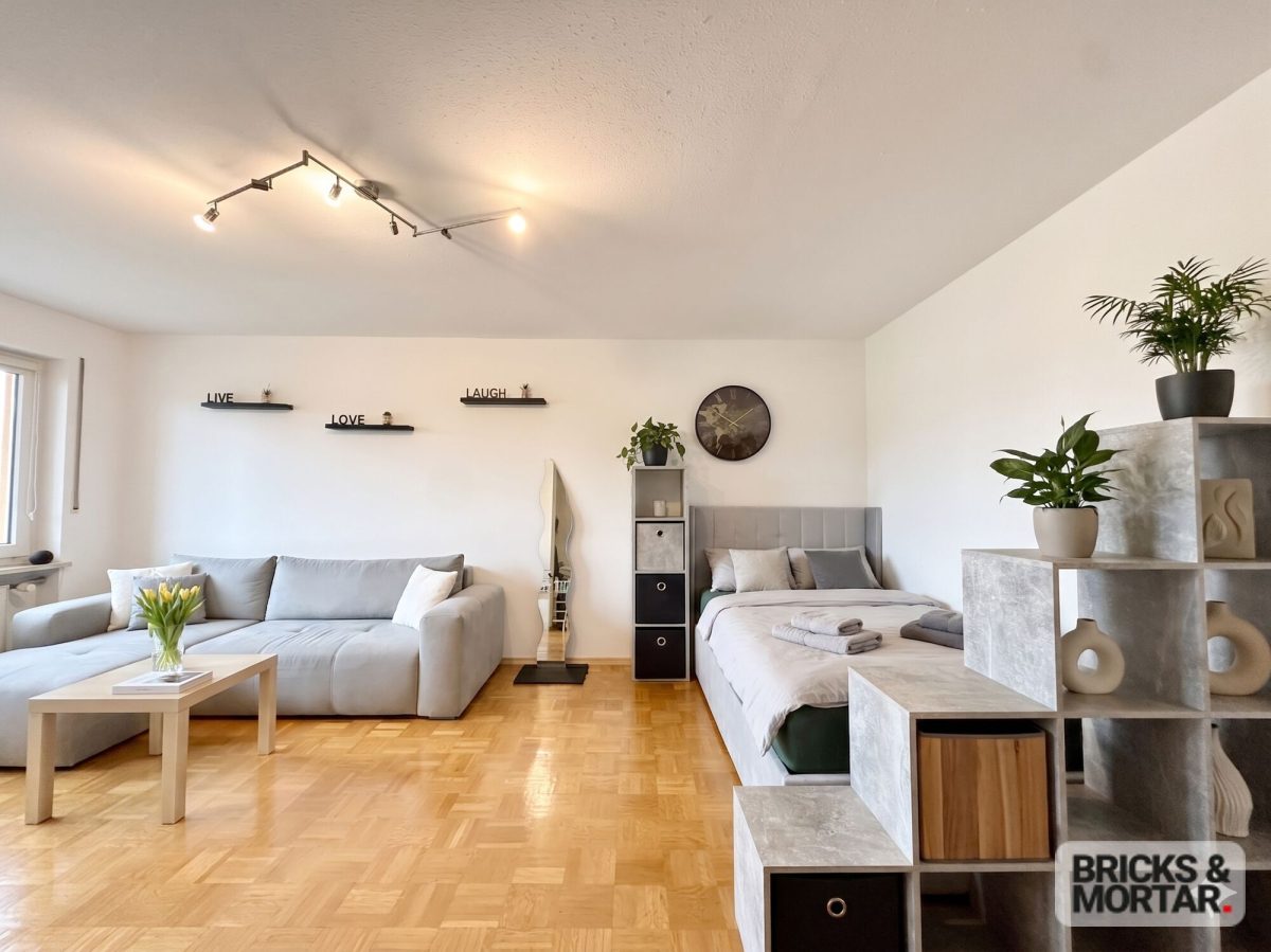Immobilienangebot - Kaufbeuren - Alle - 5,2% Rendite oder Eigennutz?! Leerstehende 1,5 Zimmer Wohnung in Kaufbeuren