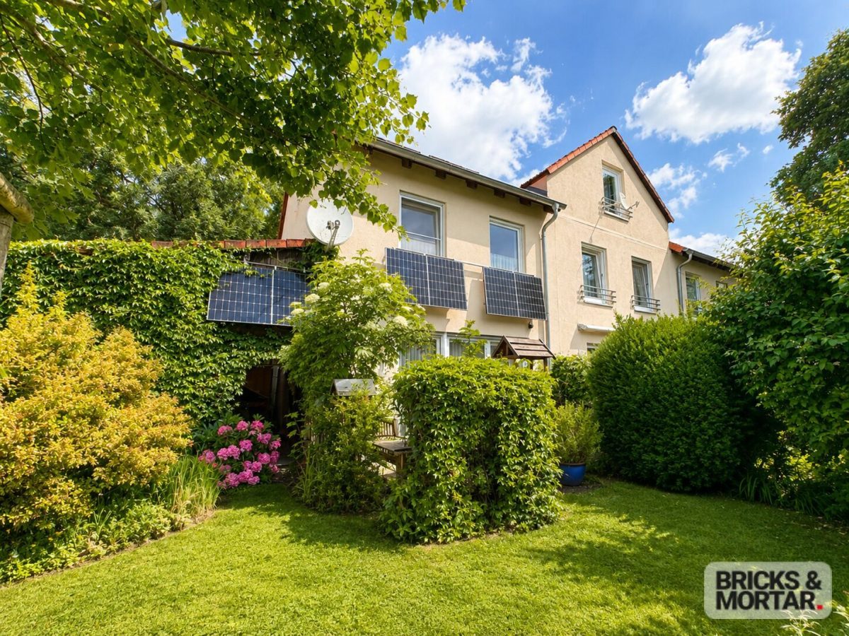 Immobilienangebot - Leipzig - Alle - Attraktives Reihenendhaus mit Garten und vielseitiger Raumgestaltung - ideal für Familien