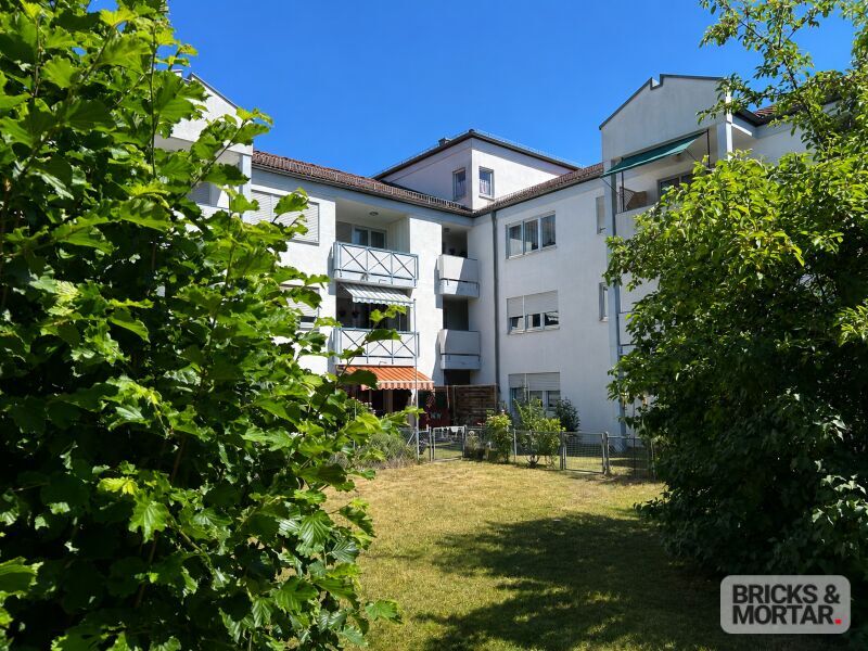 Immobilienangebot - Gersthofen - Alle - Sehr gepflegte 3-Zimmer-Wohnung mit Süd-Loggia und durchdachtem Grundriss