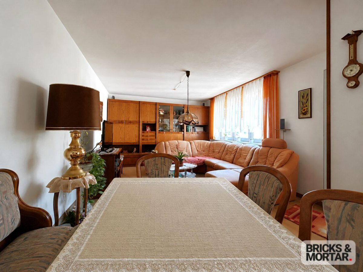 Immobilienangebot - Gersthofen - Alle - Sehr gepflegte 3-Zimmer-Wohnung mit Süd-Loggia und durchdachtem Grundriss