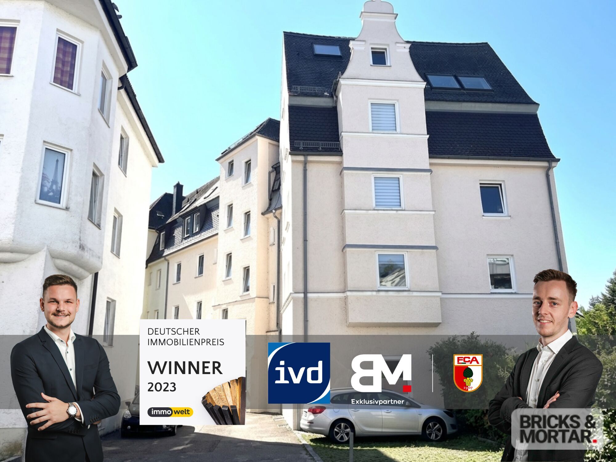 Immobilienangebot - Augsburg - Alle - Vermietete 2-Zimmer-Wohnung mit ca. 64 m² in Augsburg-Göggingen