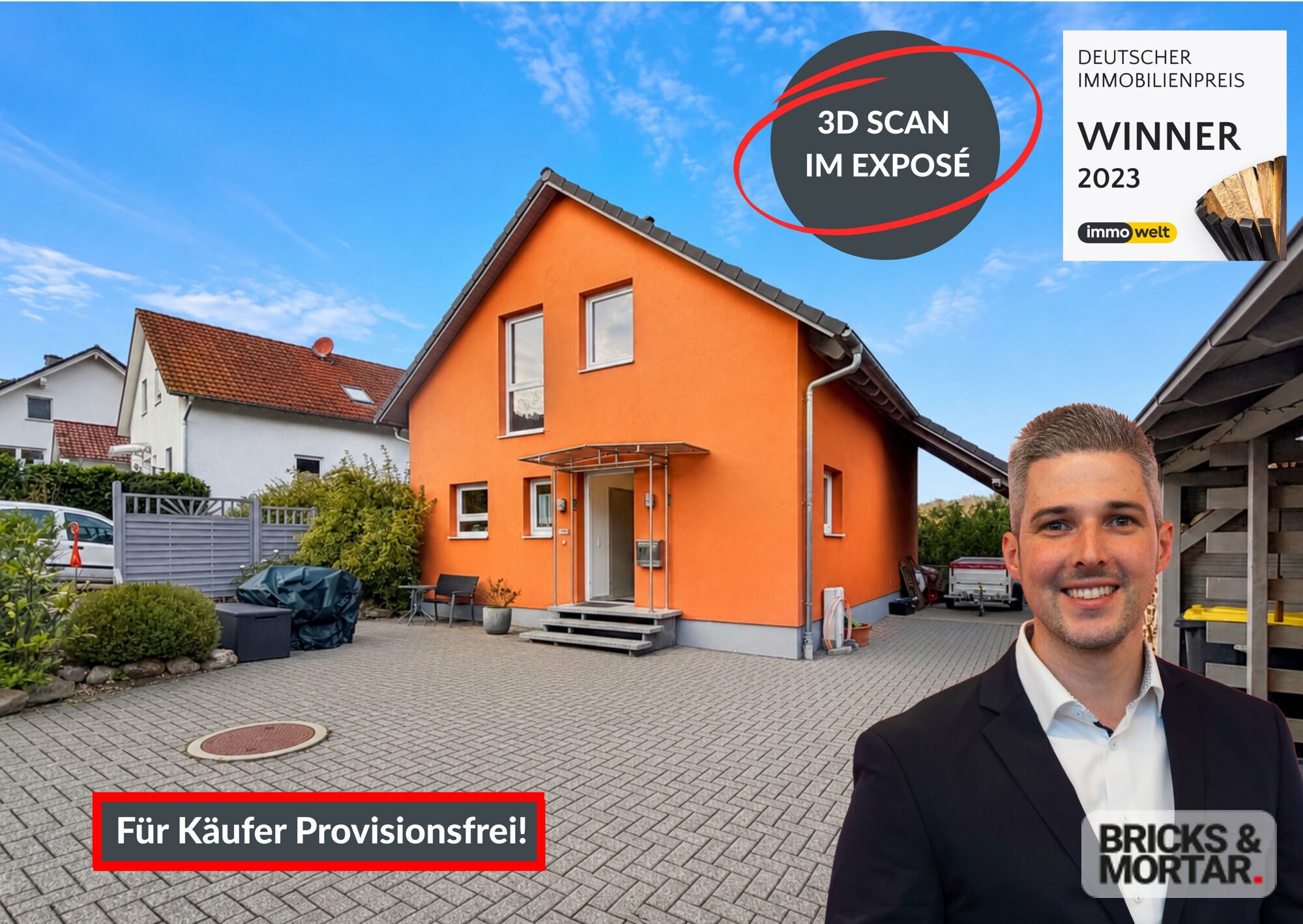 Immobilienangebot - Kaufungen / Oberkaufungen - Alle - Einfamilienhaus mit Einliegerwohnung oder Großes Einfamilienhaus, Sie haben die Wahl !