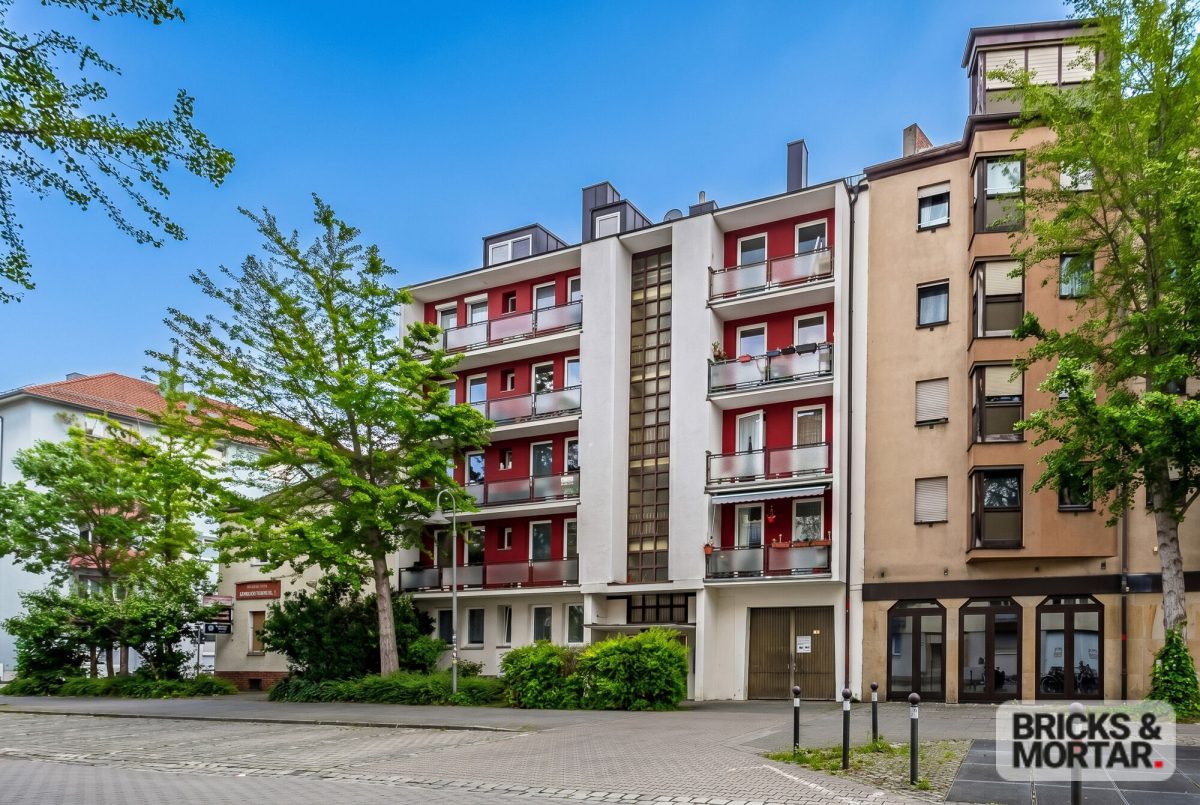 Immobilienangebot - Nürnberg - Alle - Helle 3-Zimmerwohnung mit 2 Balkonen im Stadtteil Rennweg / Befristet auf 4 Jahre