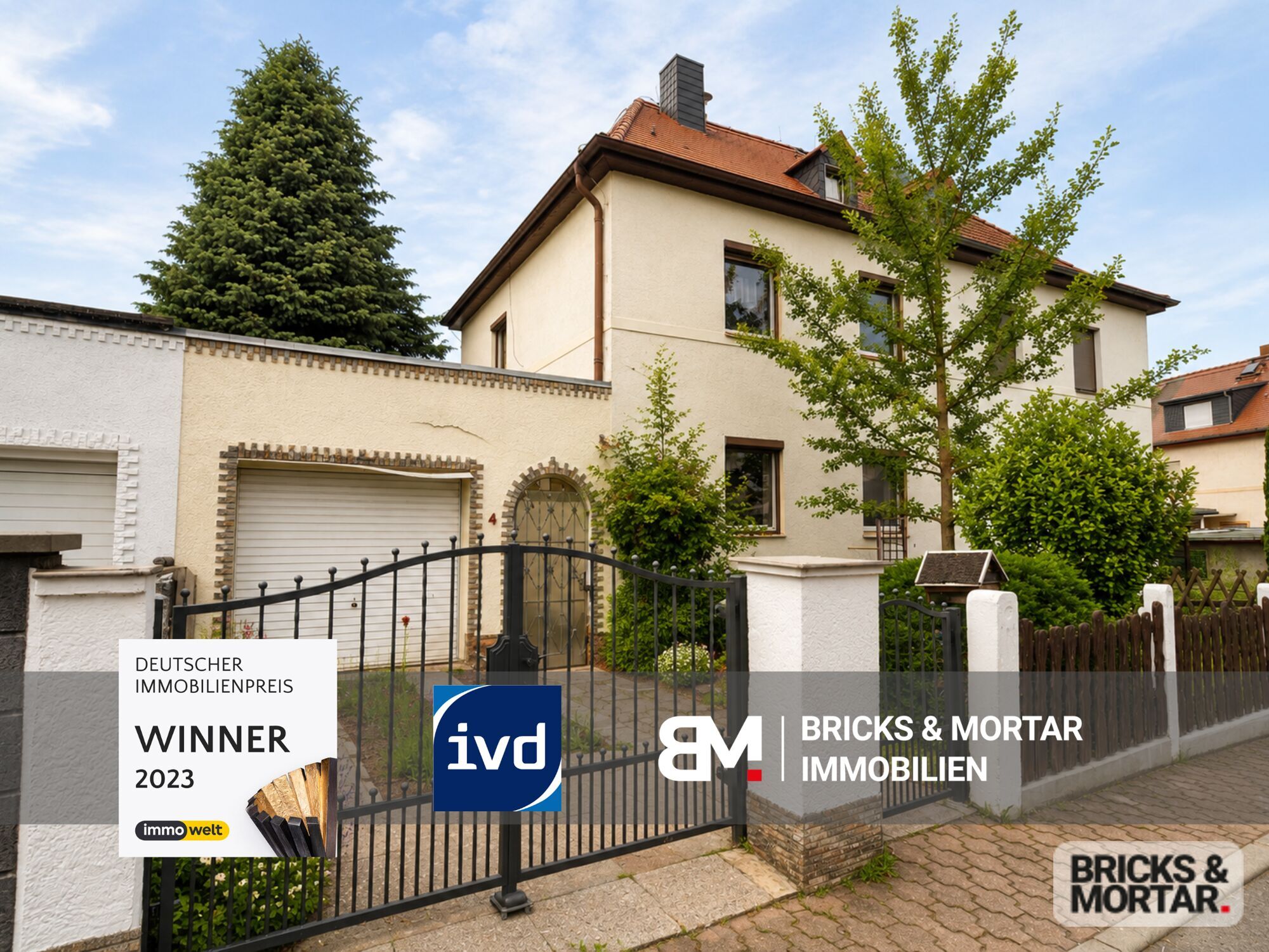 Immobilienangebot - Leipzig - Alle - Ein Zuhause mit Charakter: Einfamilienhaus mit viel Platz und großem Garten
