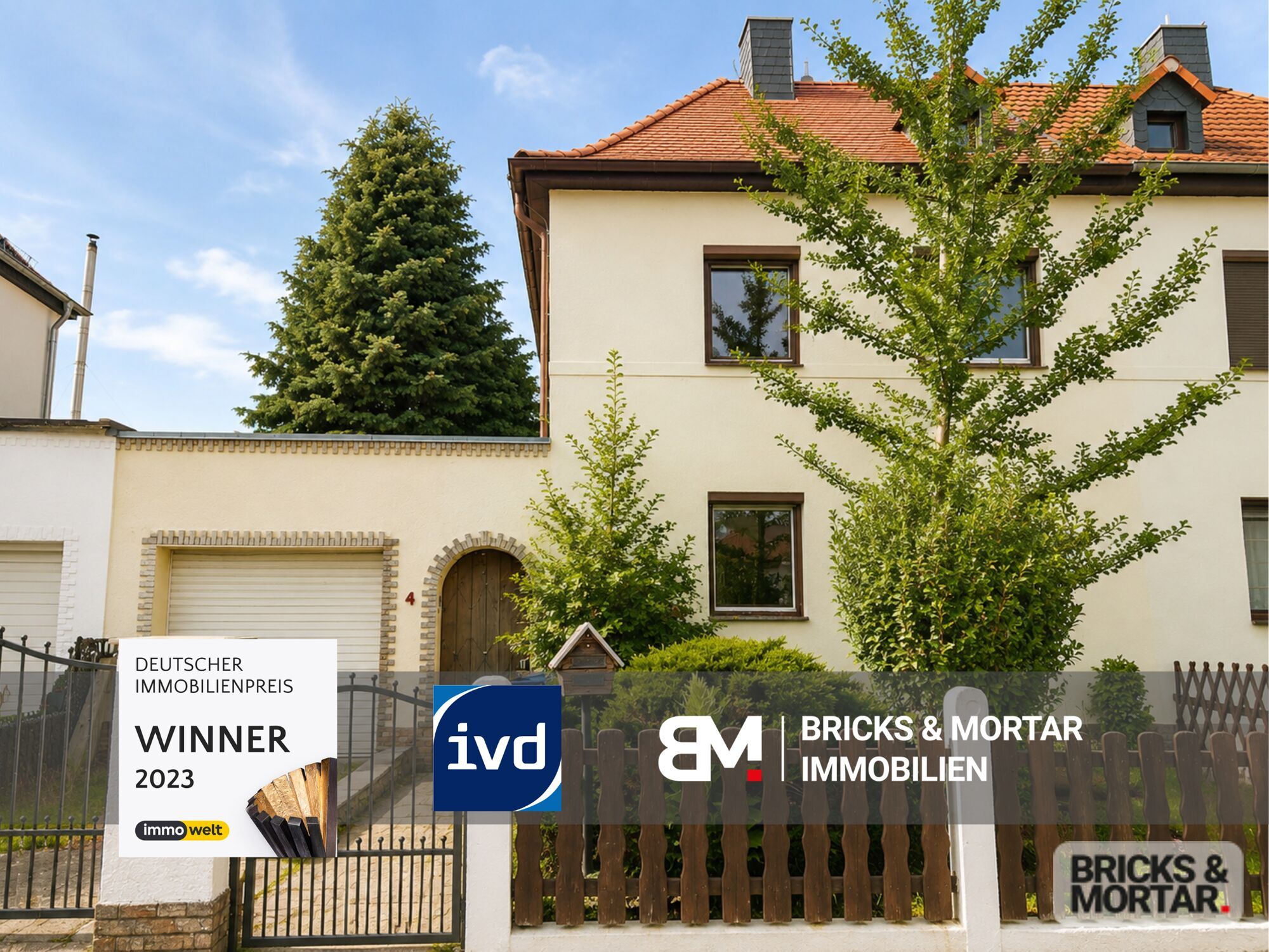Immobilienangebot - Leipzig - Alle - Charmantes Einfamilienhaus mit Wintergarten und großem Grundstück