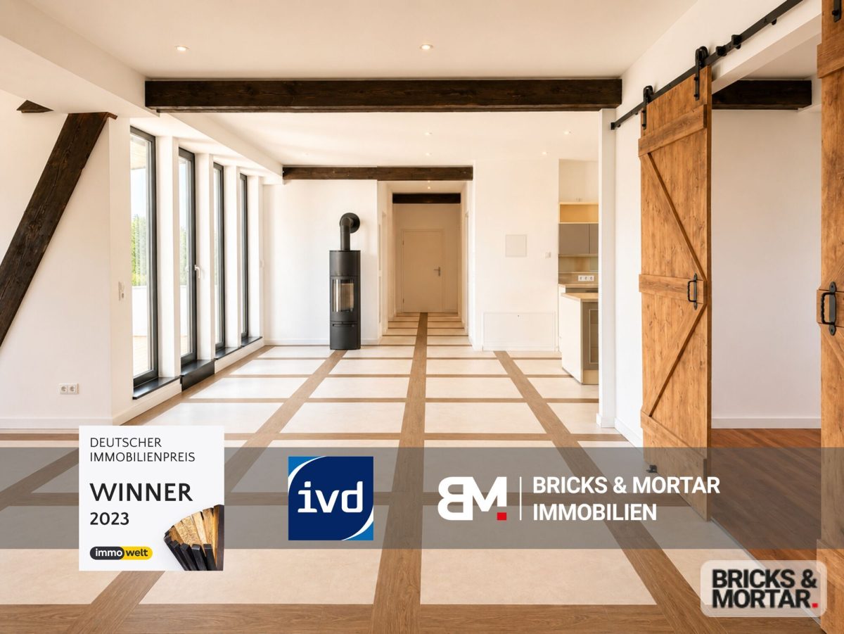 Immobilienangebot - Markkleeberg - Alle - Traumhafte Dachgeschosswohnung im Denkmal mit Loggia & Kamin - 9 von 15 Objekten bereits verkauft