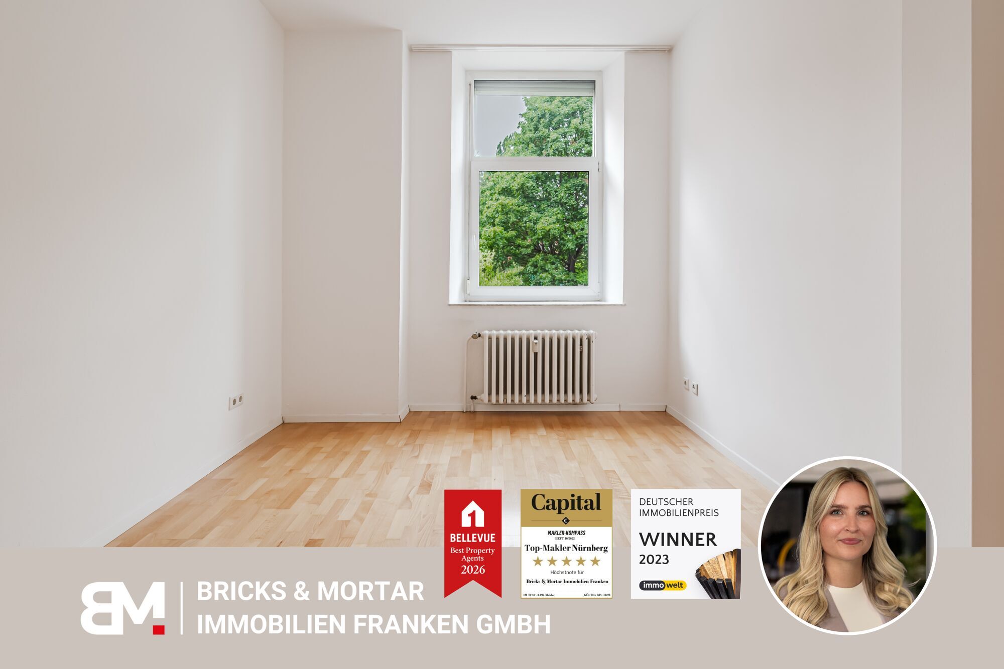 Immobilienangebot - Nürnberg - Alle - Altbau-Charme trifft Moderne | Parkett & Fliesen | Kellerabteil | Sofort verfügbar