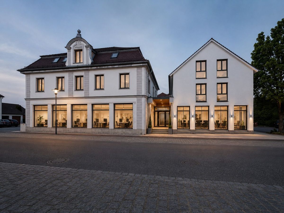 Visualisierung außen 1 Immobilienangebot - Dinkelscherben - Alle - Flexible Gewerbefläche zur Miete im Herzen von Dinkelscherben